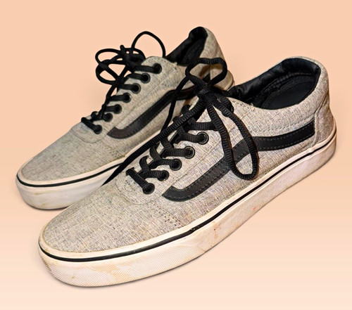 Vans old skool gray black - skool,